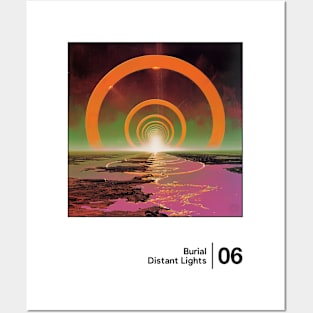 Distant Lights - Minimalist Graphic Fan Artwork Design Posters and Art